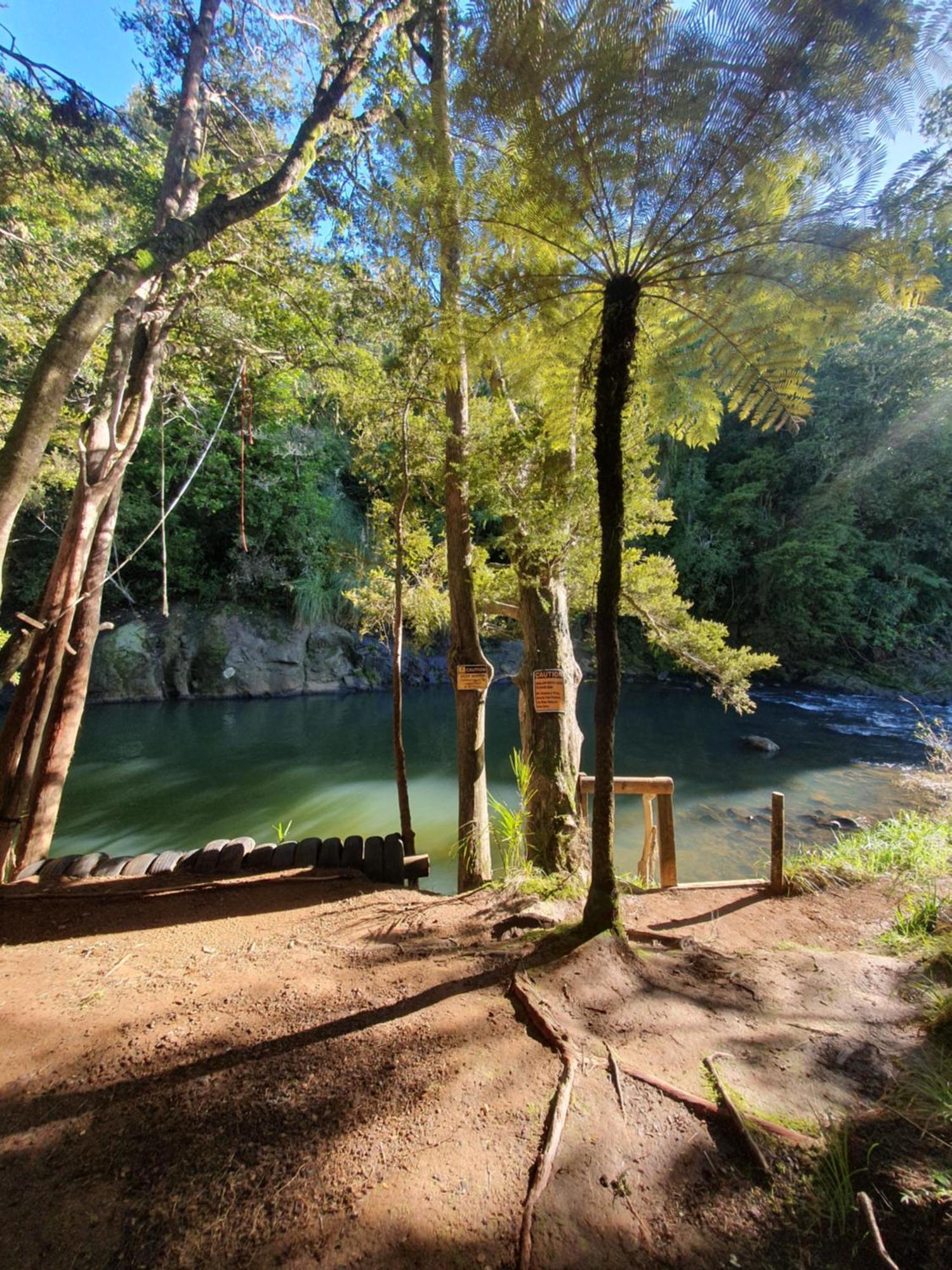 Kauri Coast Top 10 Holiday Park Kaihu Exteriér fotografie